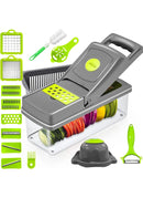 Cortador e Fatiador Multifuncional 16 em 1  UltraChef™ – Preparação rápida e versátil de alimentos