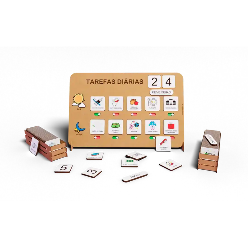 Quadro de Tarefas KidsBoard – Organização divertida para os pequenos