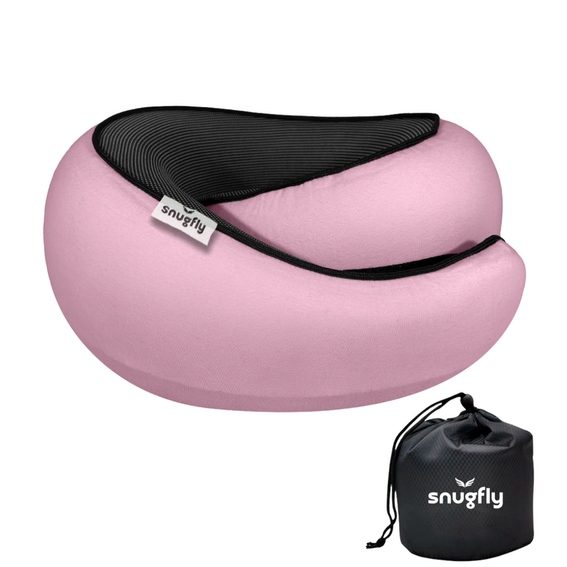 Travesseiro de Viagem SnugFly – Conforto absoluto em cada trajeto