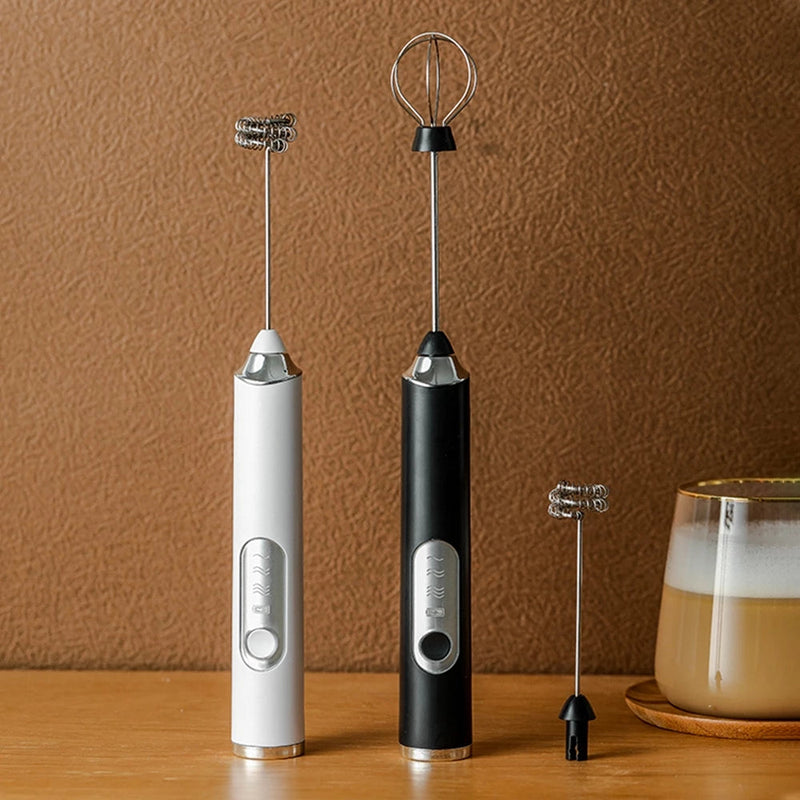 Batedor Mixer Elétrico Portátil DrinkPro – Misture e prepare suas bebidas em segundos