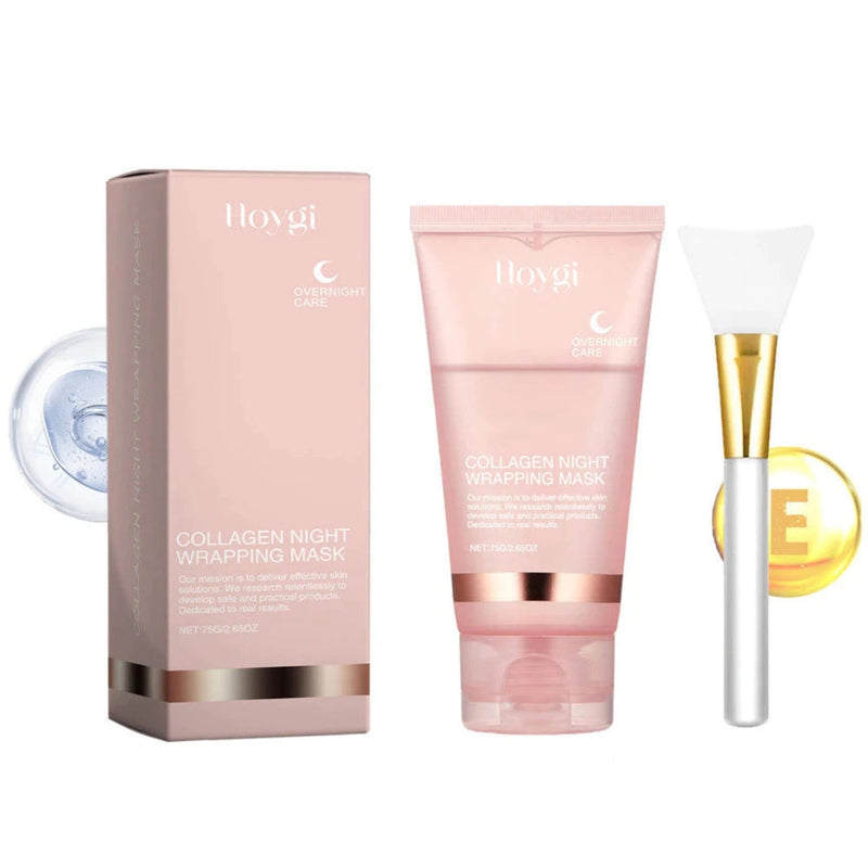 Máscara de Colágeno Noturna – Hidrata, Rejuvenesce e Ilumina a Pele