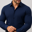 Camisa Social Ultra-Tech PREMIUM  EliteFit – Ajuste perfeito e estilo sofisticado (Compre 1, Leve 2)