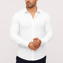 Camisa Social Ultra-Tech PREMIUM  EliteFit – Ajuste perfeito e estilo sofisticado (Compre 1, Leve 2)