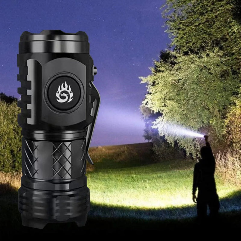 Power Flash – Mini Lanterna Tática de Bolso, sempre com você