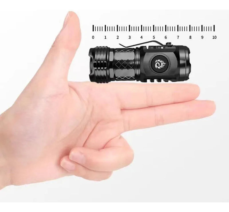 Power Flash – Mini Lanterna Tática de Bolso, sempre com você