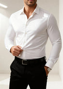 Camisa Social Ultra-Tech PREMIUM  EliteFit – Ajuste perfeito e estilo sofisticado (Compre 1, Leve 2)