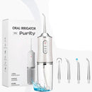 Irrigador Bucal + Kit de Acessórios  OralJet – Remoção eficaz de placa e Restos alimentares com Limpeza Profunda