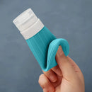 Kit 4 Frascos de Silicone para Viagem → LeakGuard – Evita vazamentos durante a viagem